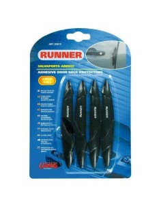 Set kit 4 salvaporta adesivi runner 115mm per auto 2