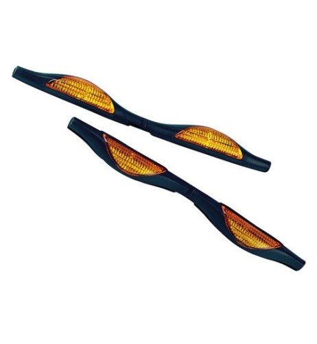 Set kit 4 salvaporta con catarifrangenti 200mm per auto