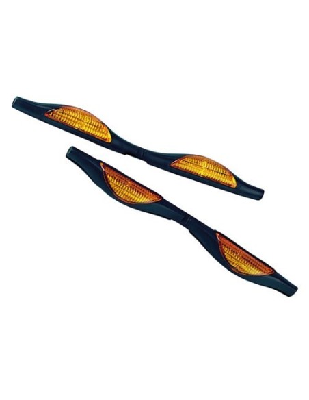 Set kit 4 salvaporta con catarifrangenti 200mm per auto