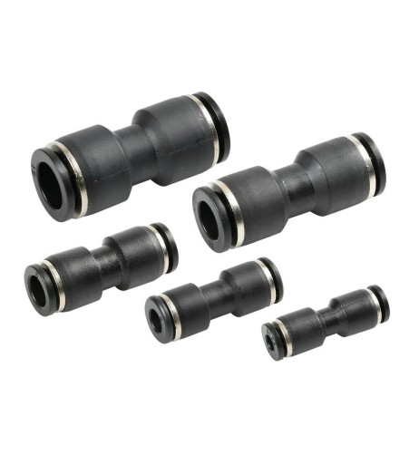 Set raccordi tubi aria 5pz 4 6 8 10 12mm