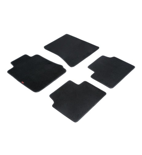 Set tappetini su misura antiscivolo moquette Alfa Romeo Giulia 2016 2019