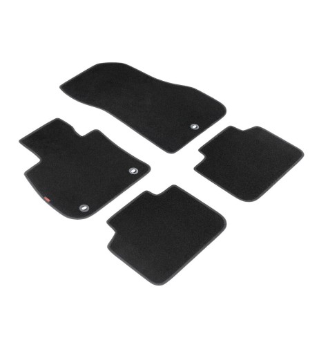 Set tappetini su misura antiscivolo moquette Bmw X1 2015 2022