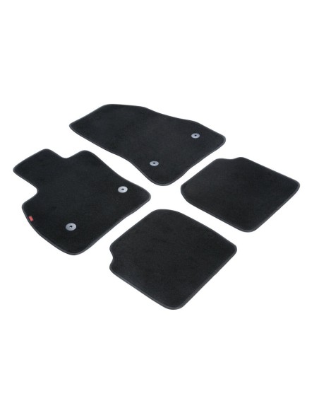 Set tappetini su misura antiscivolo moquette Fiat 500L dal 2017