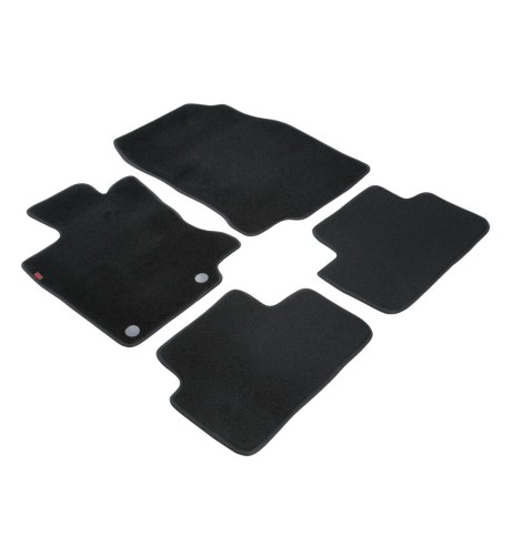 Set tappetini su misura antiscivolo moquette Renault Kadjar dal 2015