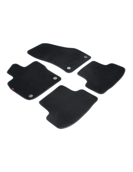 Set tappetini su misura antiscivolo moquette Skoda Karoq dal 2017