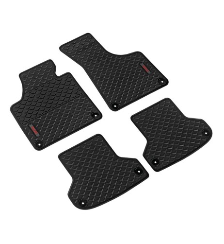 Set tappetini su misura eco gomma Pilot per Audi A3 8P 8PA 2003 2012