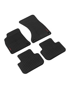 Set tappetini su misura eco gomma Pilot per Audi A4 B8 2007 2015