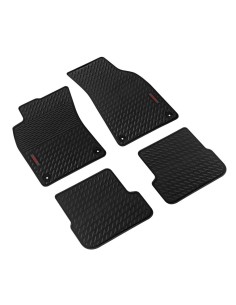 Set tappetini su misura eco gomma Pilot per Audi A6 C6 2004 2012