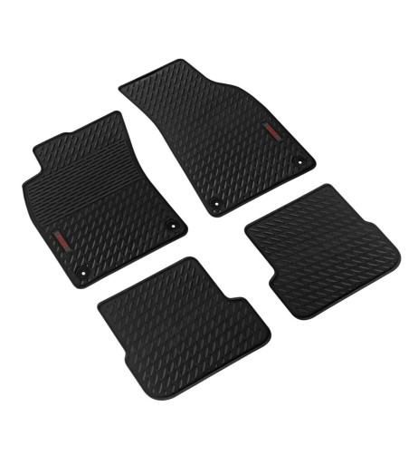 Set tappetini su misura eco gomma Pilot per Audi A6 C6 2004 2012