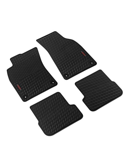 Set tappetini su misura eco gomma Pilot per Audi A6 C6 2004 2012