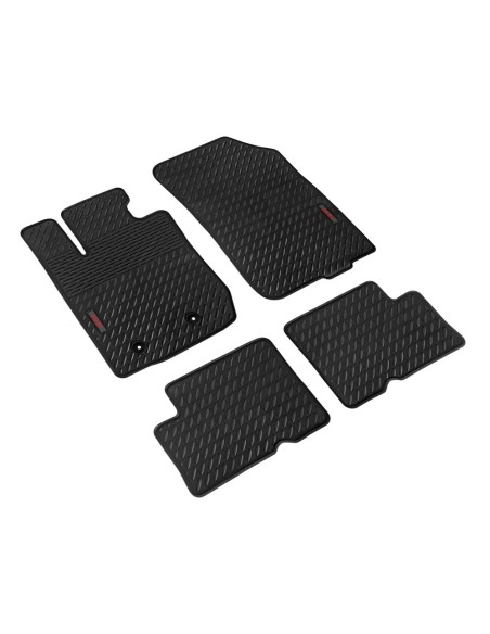 Set tappetini su misura eco gomma Pilot per Dacia Duster 2010 2017
