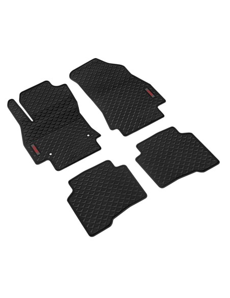 Set tappetini su misura eco gomma Pilot per Fiat Fiorino Qubo 2007 2024