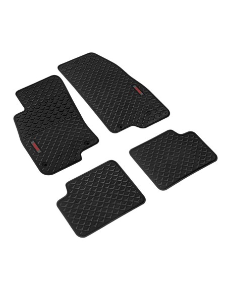 Set tappetini su misura eco gomma Pilot per Fiat Grande Punto 3 5p 2005 201