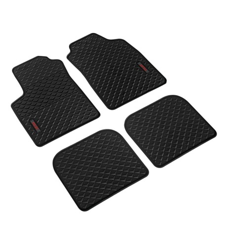 Set tappetini su misura eco gomma Pilot per Fiat Panda 2003 2012