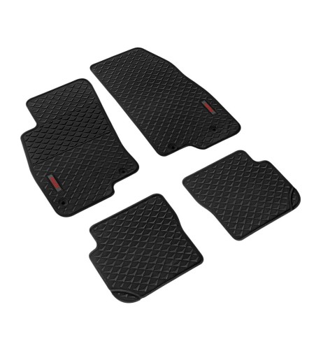 Set tappetini su misura eco gomma Pilot per Fiat Punto 3 5p 2008 2019