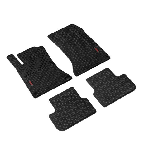 Set tappetini su misura eco gomma Pilot per Mercedes Classe B 2011 2018