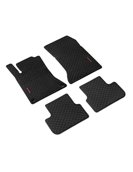 Set tappetini su misura eco gomma Pilot per Mercedes Classe B 2011 2018