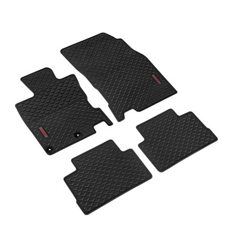 Set tappetini su misura eco gomma Pilot per Nissan Qashqai 2014 2021