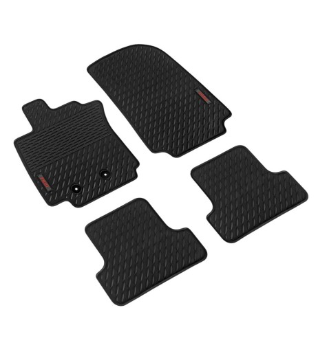 Set tappetini su misura eco gomma Pilot per Renault Clio III 2005 2013