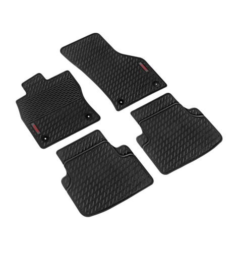 Set tappetini su misura eco gomma Pilot per Seat Leon 2013 2020