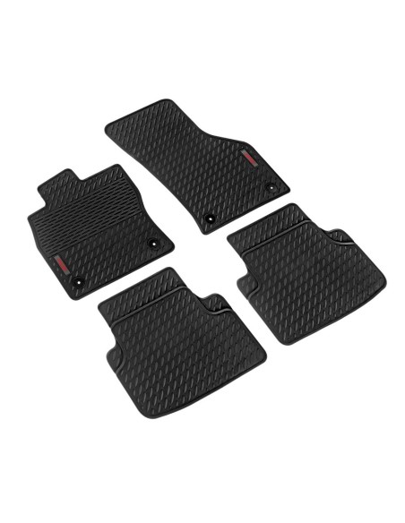 Set tappetini su misura eco gomma Pilot per Seat Leon 2013 2020