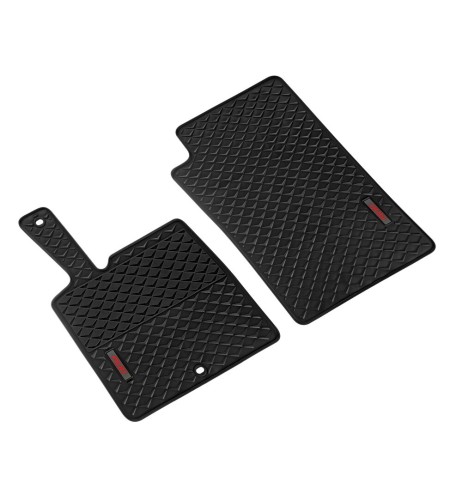 Set tappetini su misura eco gomma Pilot per Smart Fortwo 2000 2014