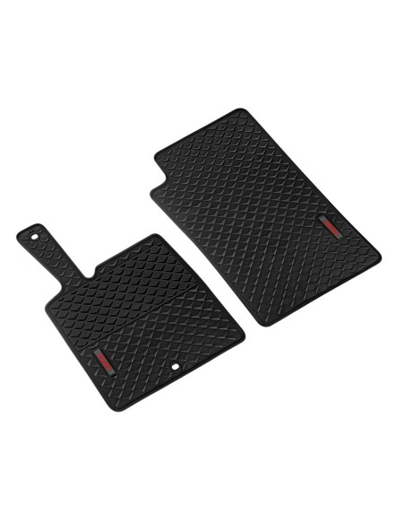 Set tappetini su misura eco gomma Pilot per Smart Fortwo 2000 2014