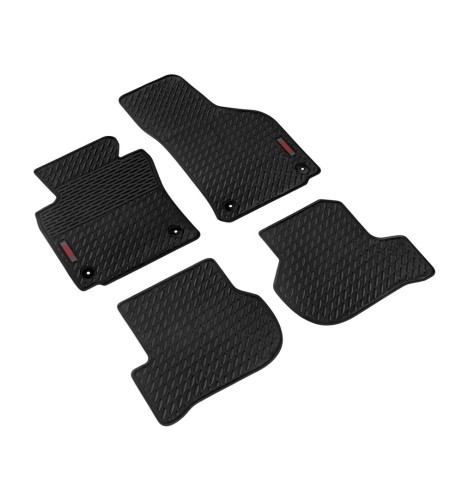 Set tappetini su misura eco gomma Pilot per Volkswagen Scirocco 2008 2017