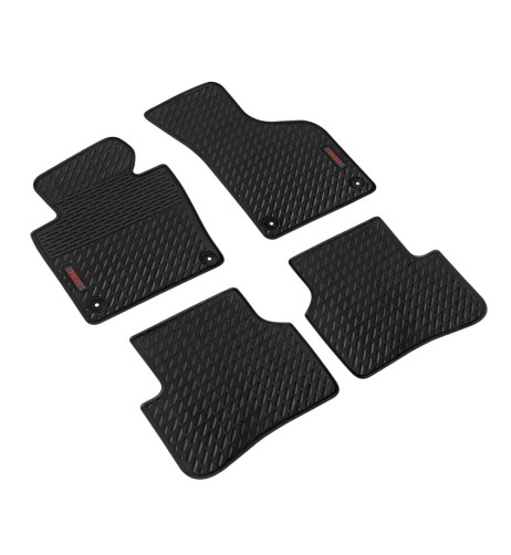 Set tappetini su misura eco gomma Pilot per VW Passat B6 2005 2010