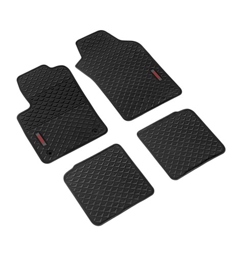 Set tappetini su misura eco gomma Pilot per Lancia Ypsilon 5p 2011 2024