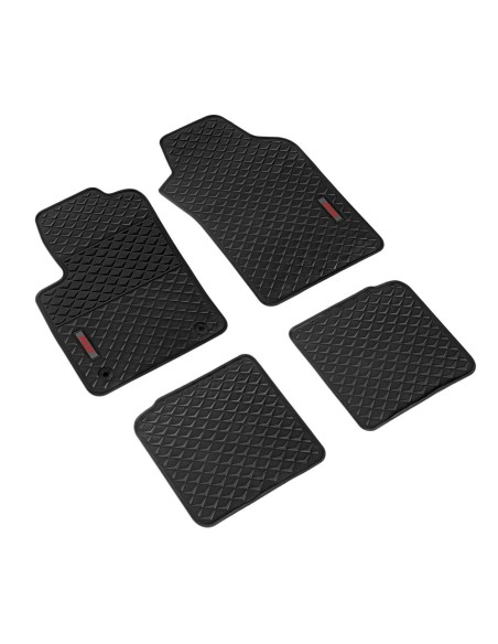 Set tappetini su misura eco gomma Pilot per Lancia Ypsilon 5p 2011 2024