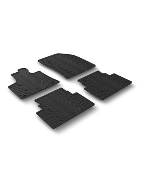 Set tappetini su misura gomma per Citroen C5 Aircross 2018 2025