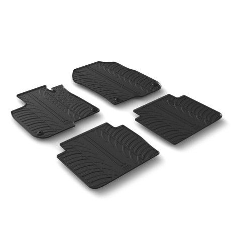 Set tappetini su misura gomma per Honda CR V cambio manuale 2018 2023