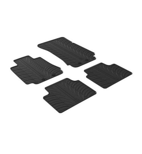 Set tappetini su misura gomma per Alfa Romeo Giulia dal 2016