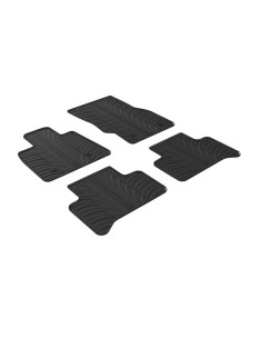 Set tappetini su misura gomma profumati Alfa Romeo Stelvio dal 2017