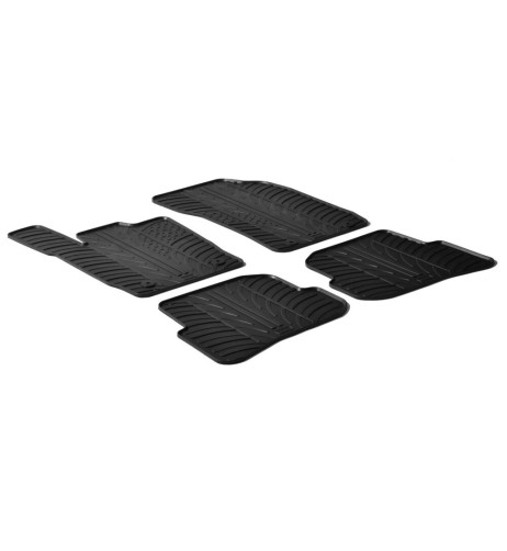 Set tappetini su misura gomma per AUDI A1 2010 2018