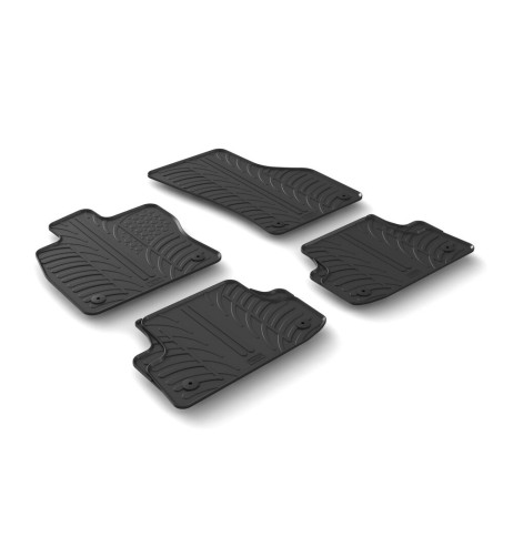 Set tappetini su misura gomma per AUDI A3 3 5p 2012 2020
