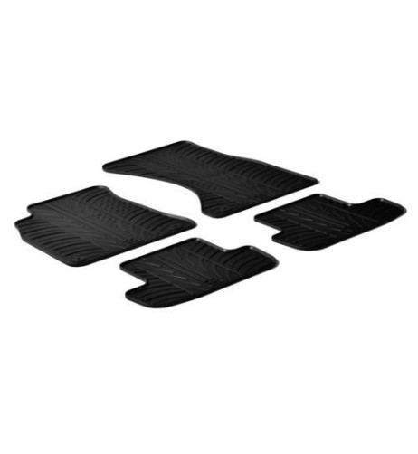 Set tappetini su misura gomma per AUDI A4 4p 2007 2015