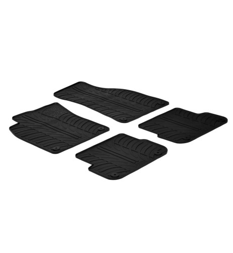 Set tappetini su misura gomma per AUDI A6 2004 2011