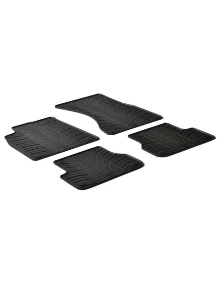 Set tappetini su misura gomma per AUDI A6 2011 2018