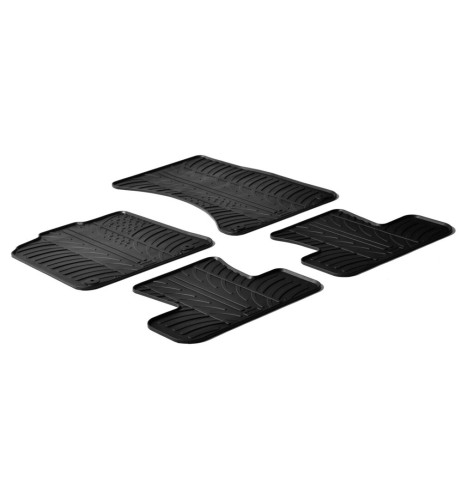Set tappetini su misura gomma per AUDI Q5 2008 2017