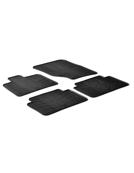 Set tappetini su misura gomma profumati AUDI Q7 2006 2015