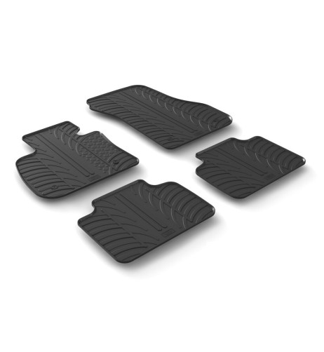 Set tappetini su misura gomma per Bmw Serie 2 Active Tourer 2014 2021