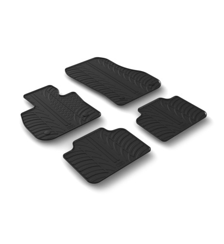 Set tappetini su misura gomma per Bmw Serie 2 Active Tourer dal 2021