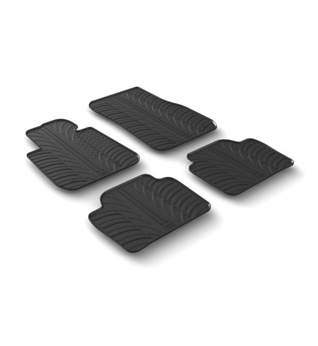 Set tappetini su misura gomma per Bmw Serie 3 F30 F31 2012 2018