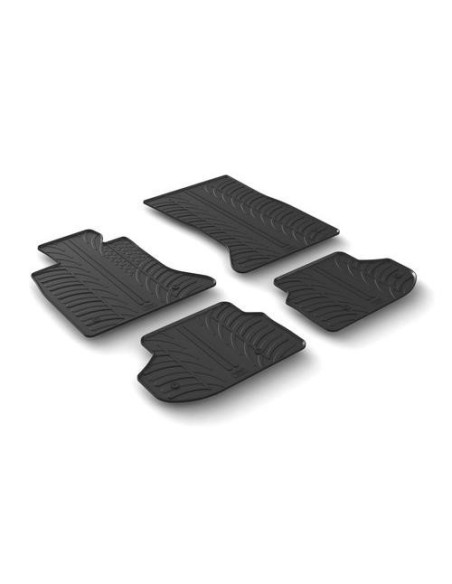 Set tappetini su misura gomma per Bmw Serie 5 2010 2017