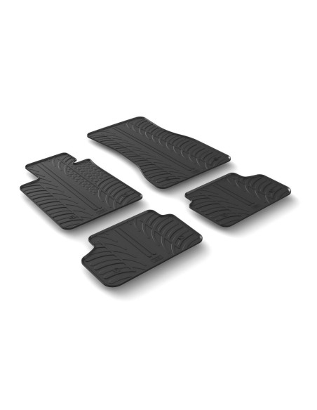 Set tappetini su misura gomma per Bmw Serie 5 G30 G31 2017 2024