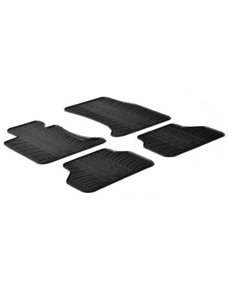 Set tappetini su misura gomma per BMW Serie 5 E60 E61 2003 2010