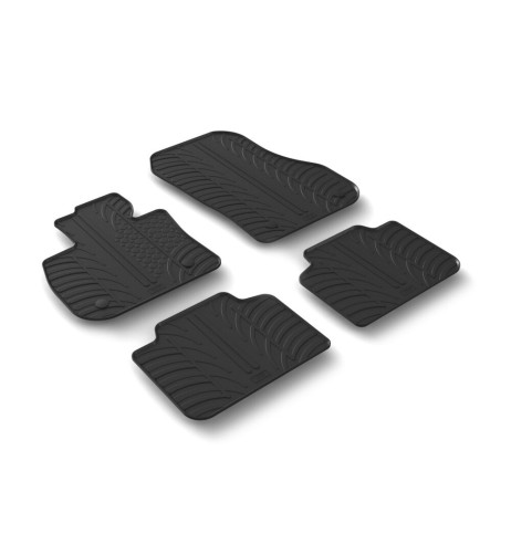 Set tappetini su misura gomma per Bmw X1 U11 automatico dal 2022