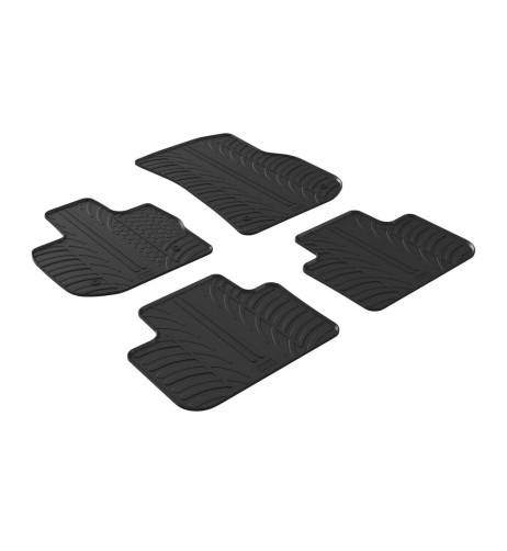 Set tappetini su misura gomma per BMW X3 G01 2017 2024